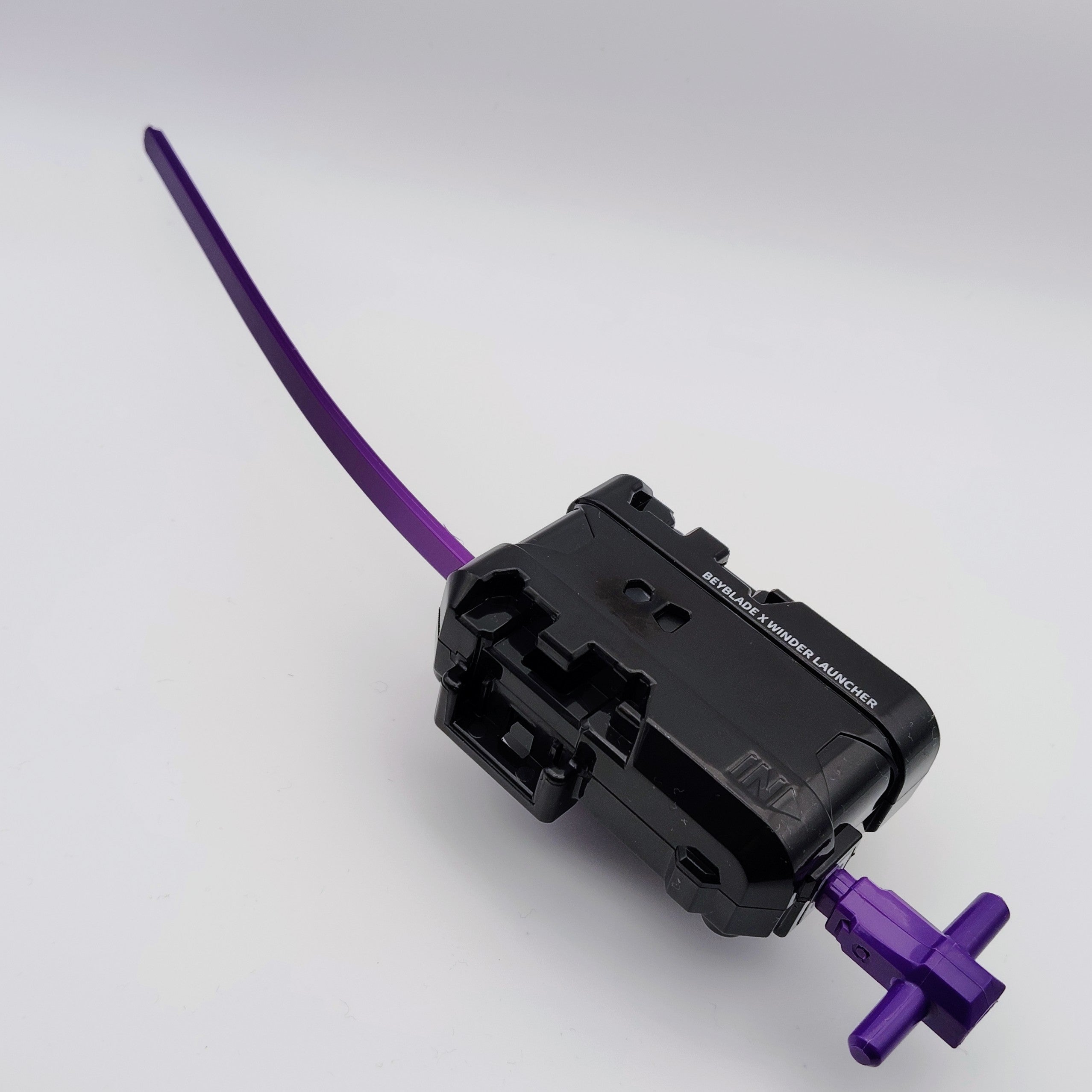 【ランチャー単品】ワインダーランチャー ブラック×バイオレット + ロングワインダー CX-09 ソルエクリプスD5-70TK 収録品 BEYBLADE X ベイブレードX タカラトミー l TAKARA TOMY
