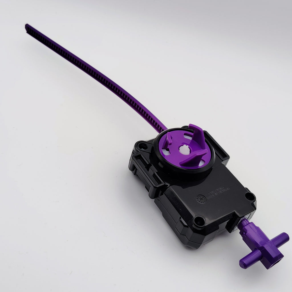 【ランチャー単品】ワインダーランチャー ブラック×バイオレット + ロングワインダー CX-09 ソルエクリプスD5-70TK 収録品 BEYBLADE X ベイブレードX タカラトミー l TAKARA TOMY