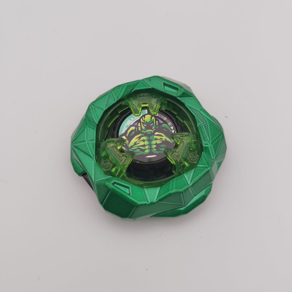【ブレード単品】ゴーレムロック メタルコート:グリーン  CX-11 エンペラーマイトデッキセット 収録品 BEYBLADE X ベイブレードX タカラトミー l TAKARA TOMY