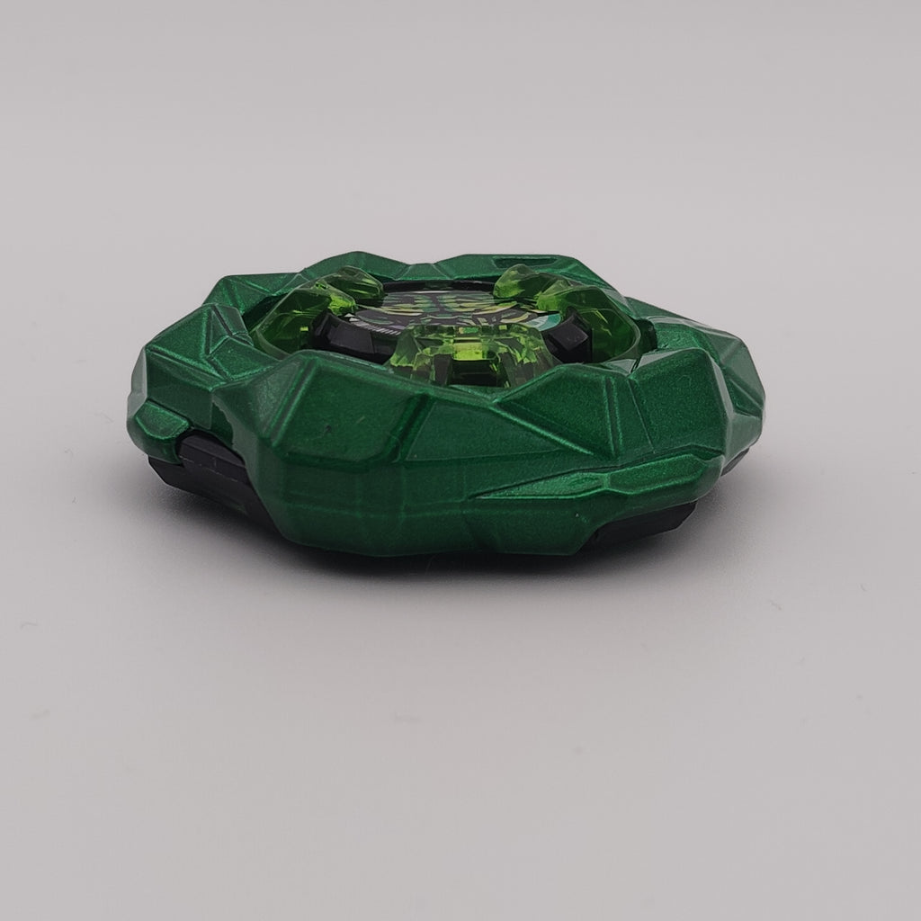 【ブレード単品】ゴーレムロック メタルコート:グリーン  CX-11 エンペラーマイトデッキセット 収録品 BEYBLADE X ベイブレードX タカラトミー l TAKARA TOMY