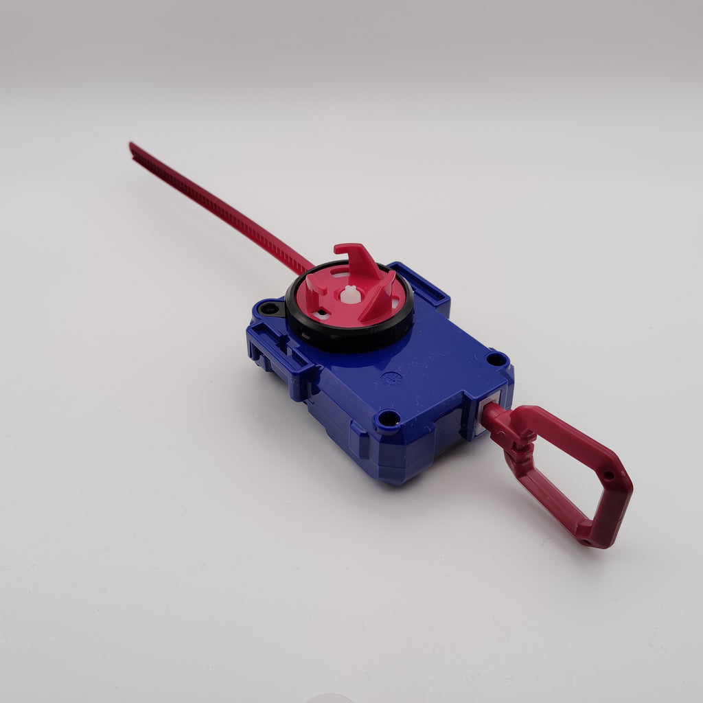 【ランチャー単品】ワインダーランチャー ブルー×レッド UX-00 ドランバスター1-60A メタルコート:ブルー FCバルセロナver.  収録品 BEYBLADE X ベイブレードX タカラトミー l TAKARA TOMY