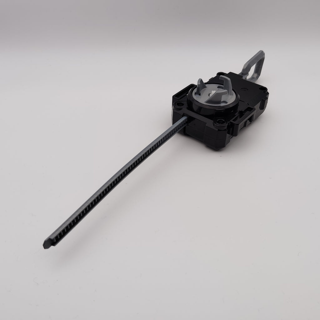 【ランチャー単品】ワインダーランチャー ブラック×シルバー UX-08 シルバーウルフ3-80FB 収録品 BEYBLADE X ベイブレードX タカラトミー l TAKARA TOMY