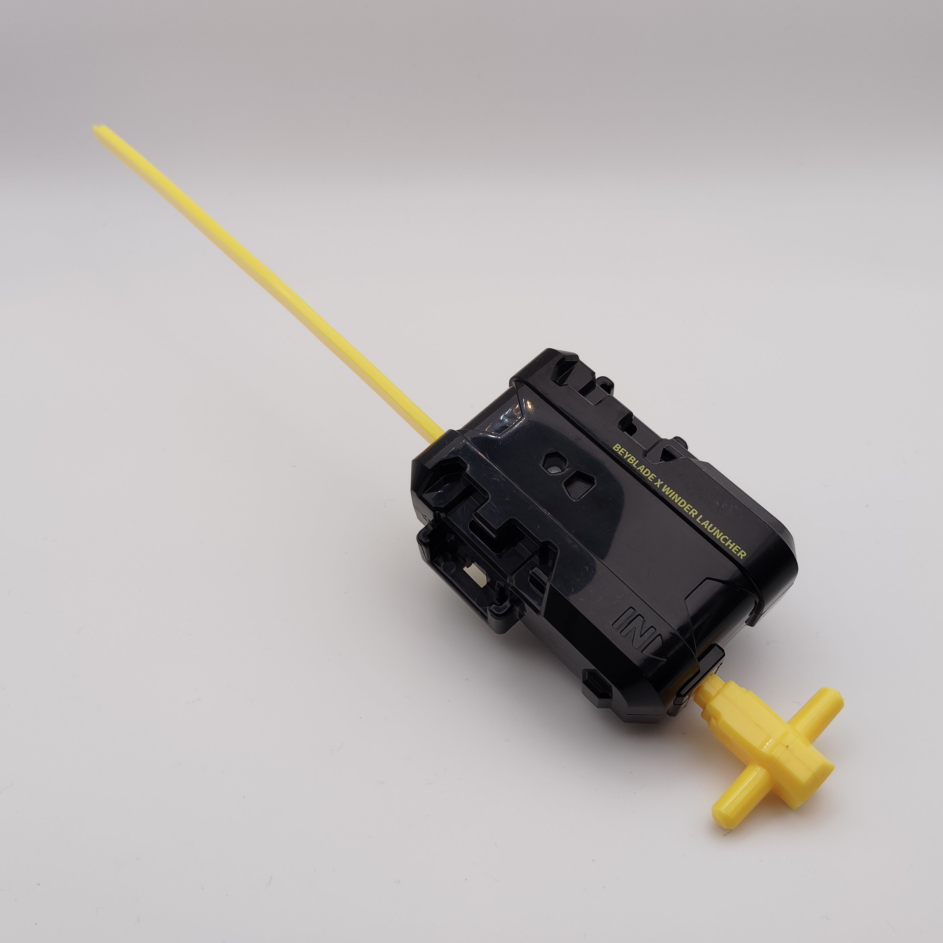 【ランチャー単品】ワインダーランチャー ブラック×イエロー + ロングワインダー UX-14 スコーピオスピア0-70Z 収録品 BEYBLADE X ベイブレードX タカラトミー l TAKARA TOMY